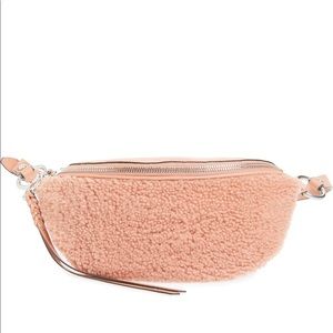 NEW Rebecca Minkoff Genuine Sherling Belt Bag